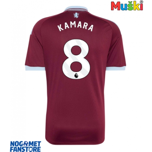 Aston Villa Boubacar Kamara #8 Domaci Dres 2026-27 Kratak Rukav